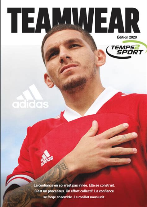 adidas teamwear catalogue.